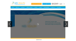 Desktop Screenshot of neshealthusa.com