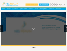 Tablet Screenshot of neshealthusa.com